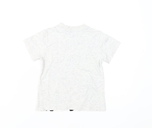 Disney Boys Grey Mickey Mouse T-Shirt 3-4 Years