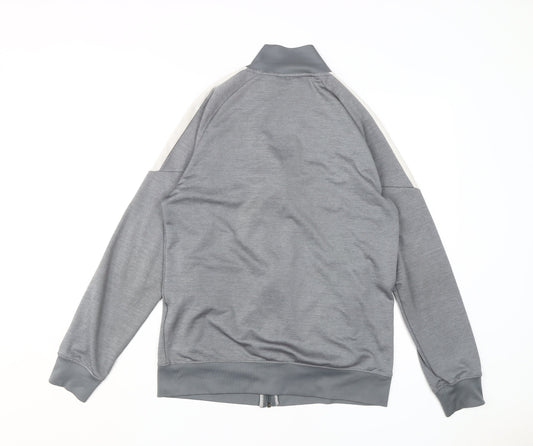 Nike Men's Grey Full Zip Sweatshirt M