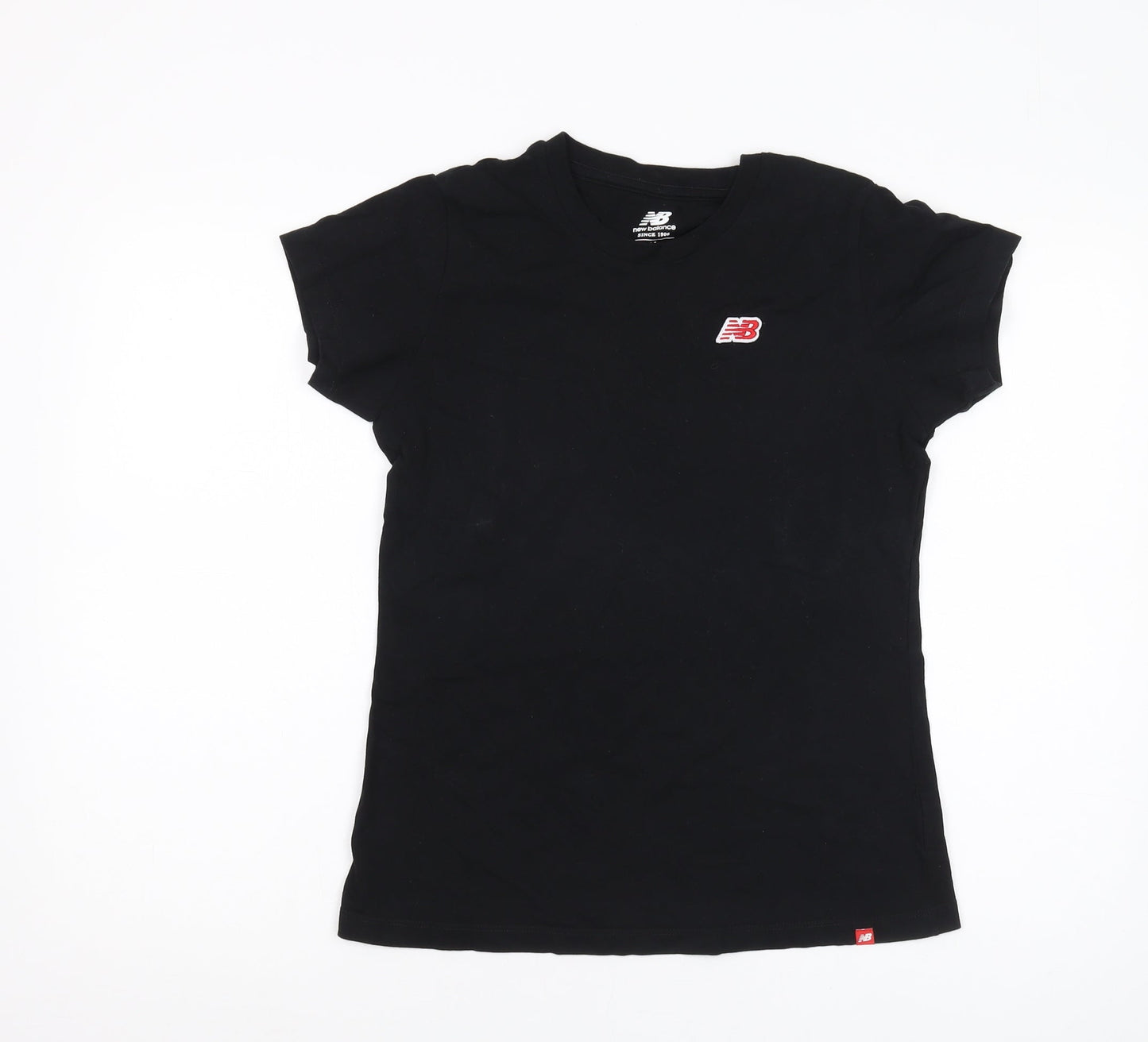 New Balance Women's Black Crew Neck T-Shirt M