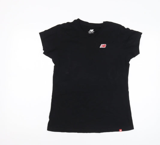 New Balance Women's Black Crew Neck T-Shirt M