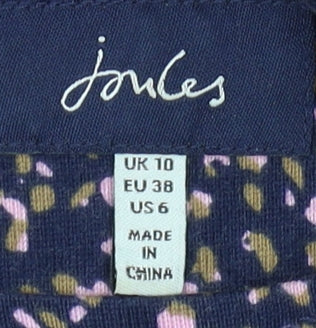 Joules Women’s Multicoloured Animal Print Blouse Size 10