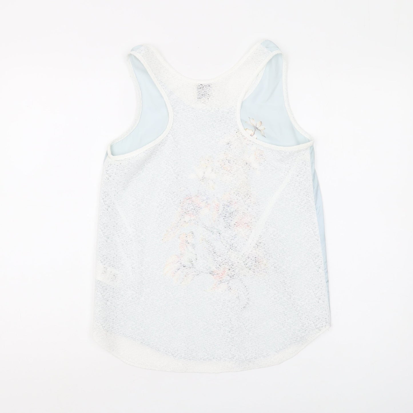 Reiss Women's Floral Multicoloured Tank Top Size 6