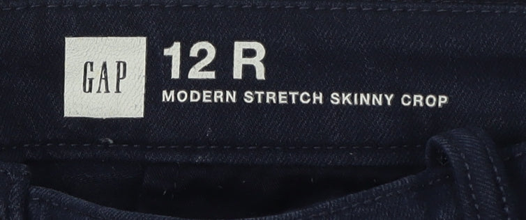 Gap Women's Blue Skinny Jeans Size 12 Regular