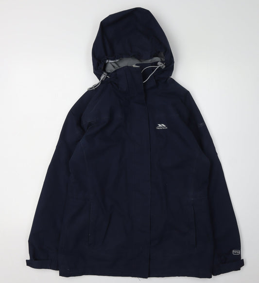 Trespass Men's XS Blue Waterproof Rain Coat