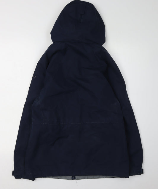 Trespass Men's XS Blue Waterproof Rain Coat