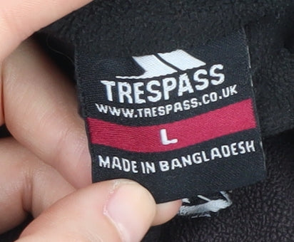 Trespass Black Fleece Unisex Sweatshirt - L