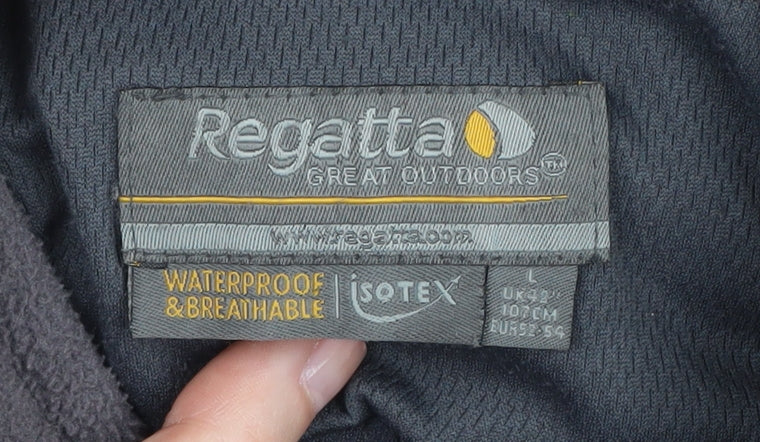 Regatta Men's Black Fleece Jacket L, Waterproof