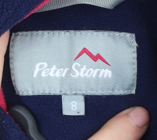 Peter Storm Women's Blue Pullover Fleece Size 8