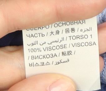 Superdry Women's Blue Camisole Tank, Size L, Summer Style