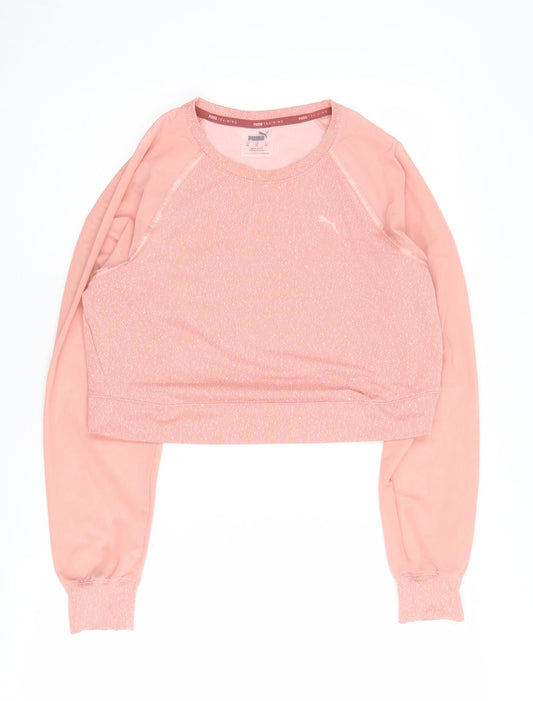 Puma Women's Pink XS Pullover Sweatshirt Activewear