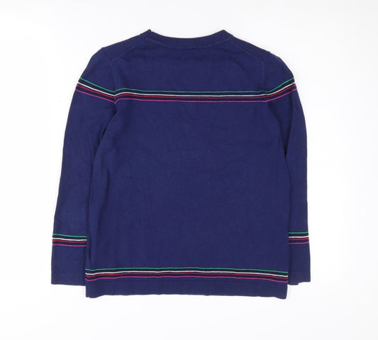 Tommy Hilfiger Women's Blue XS Striped Jumper