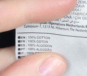 Nike Men's Black T-Shirt 2XL Cotton Athletic Fit