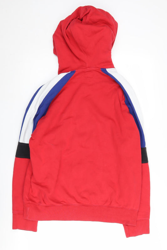 Levi's Men's Red 1/4 Zip Hoodie, Size L