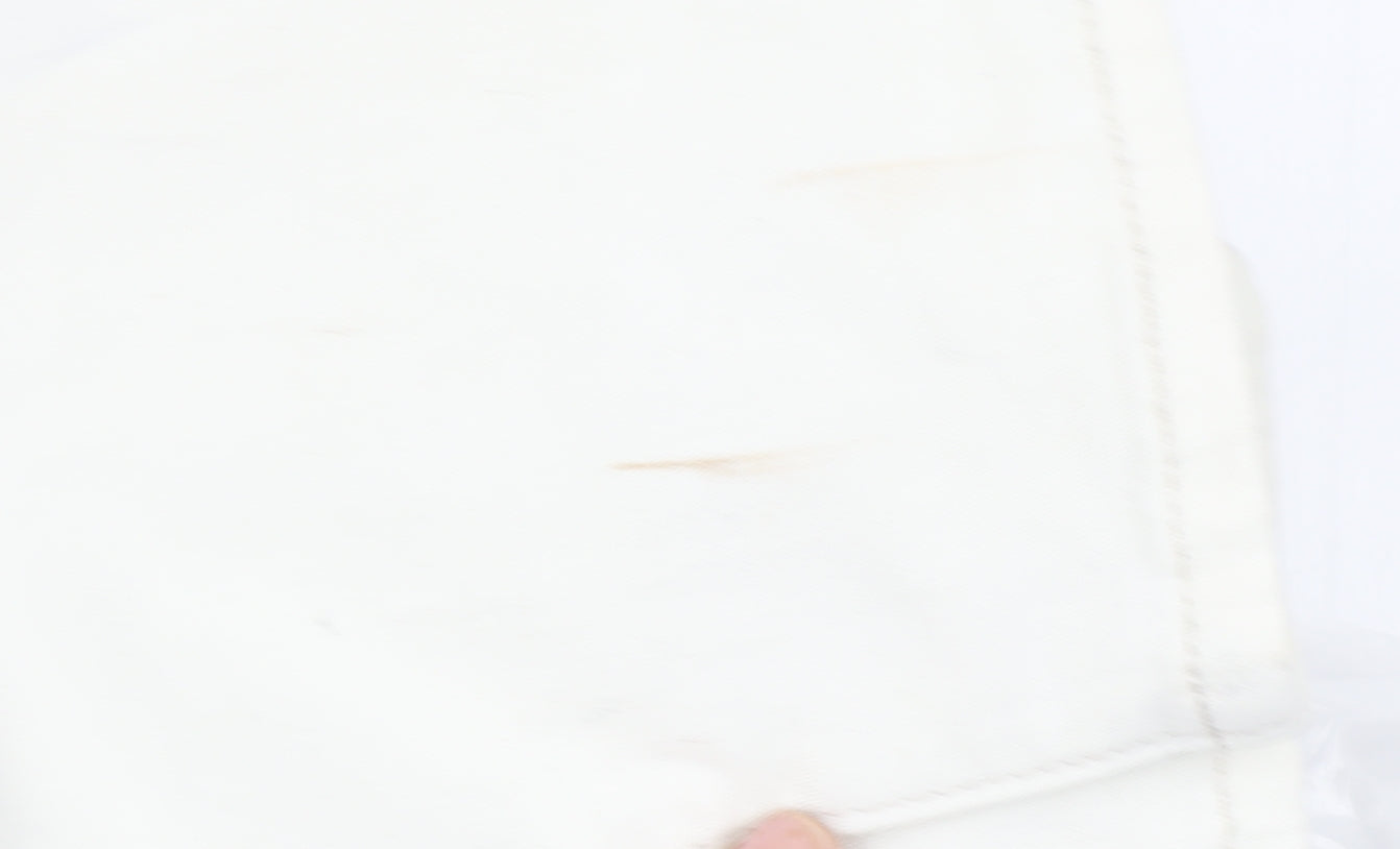 Abercrombie & Fitch Women’s Ivory Skinny Jeans Size 2