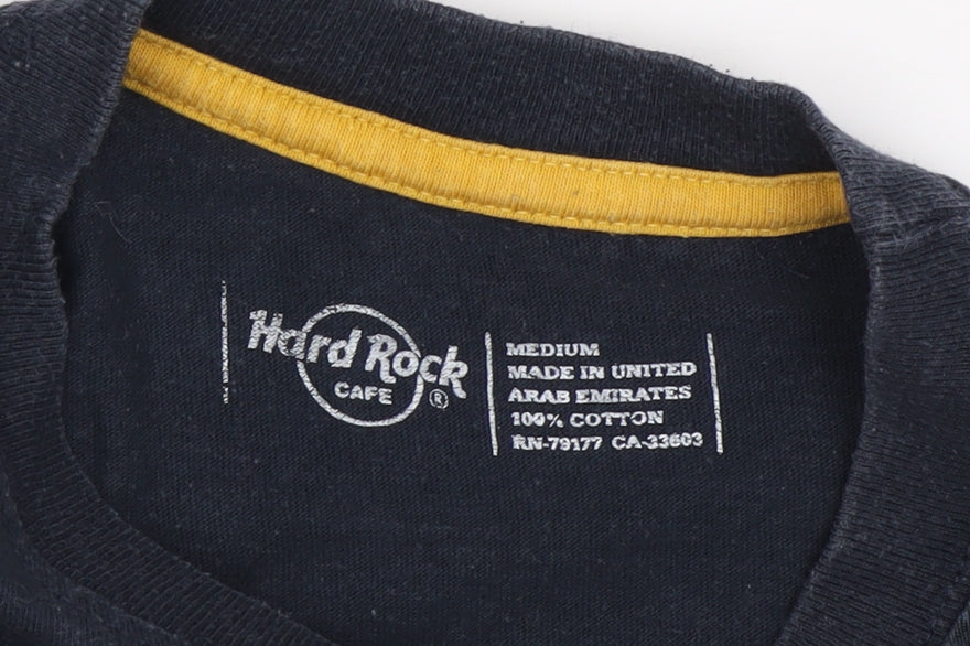 Hard Rock Cafe Blue Men's M Graphic Music T-Shirt
