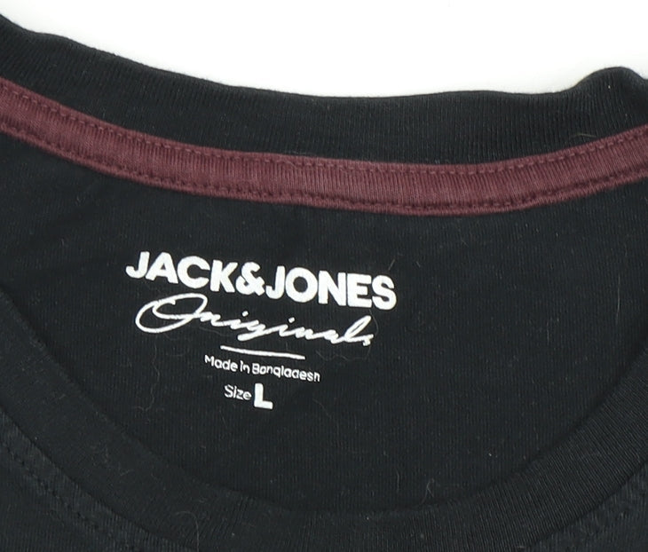 Jack & Jones Men’s Colourblock Logo T-Shirt L