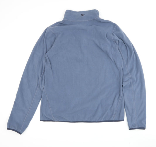 Berghaus Women's Blue Pullover Sweatshirt, L, 1/2 Zip