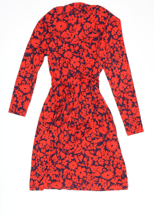 Boden Women's Multicoloured Wrap Dress M