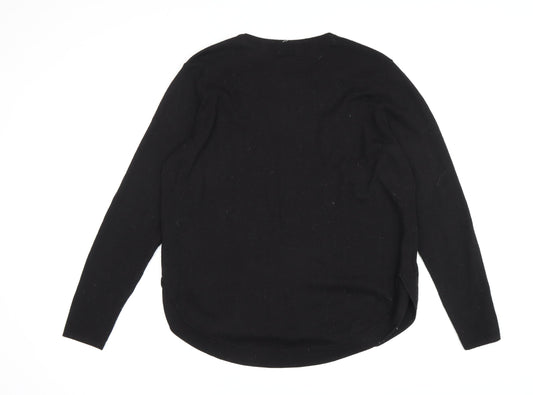 Fat Face Women's Black Pullover Jumper Size 14