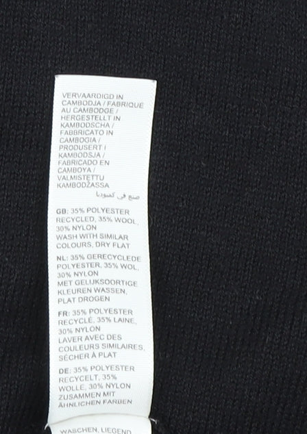 Fat Face Women's Black Pullover Jumper Size 14