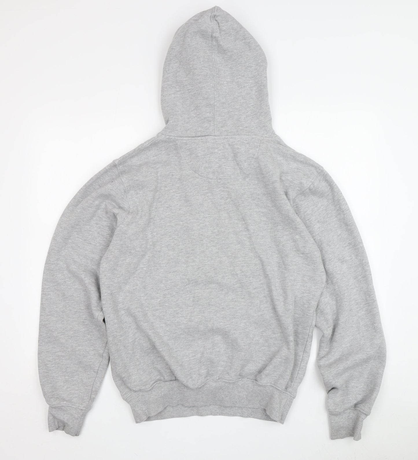 Hard Rock Unisex Grey Hoodie M Pullover Music Logo