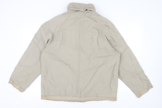 Burtons Men's Beige Jacket Size S - Classic Casual Wear