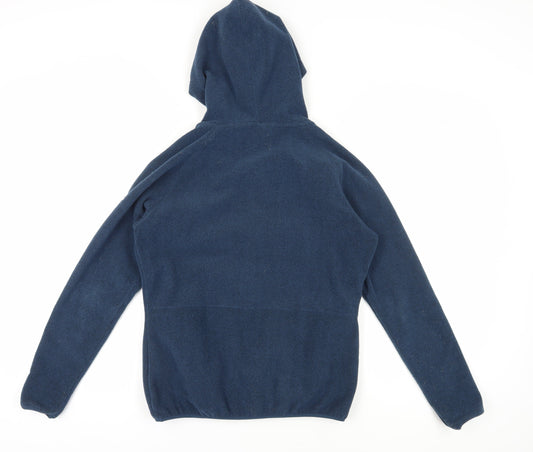 Trespass Women's Blue Fleece Puffer Jacket UK Size M