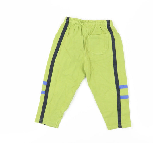 Next Boys Green Jogger Trousers Size 2 Years - Casual Comfort