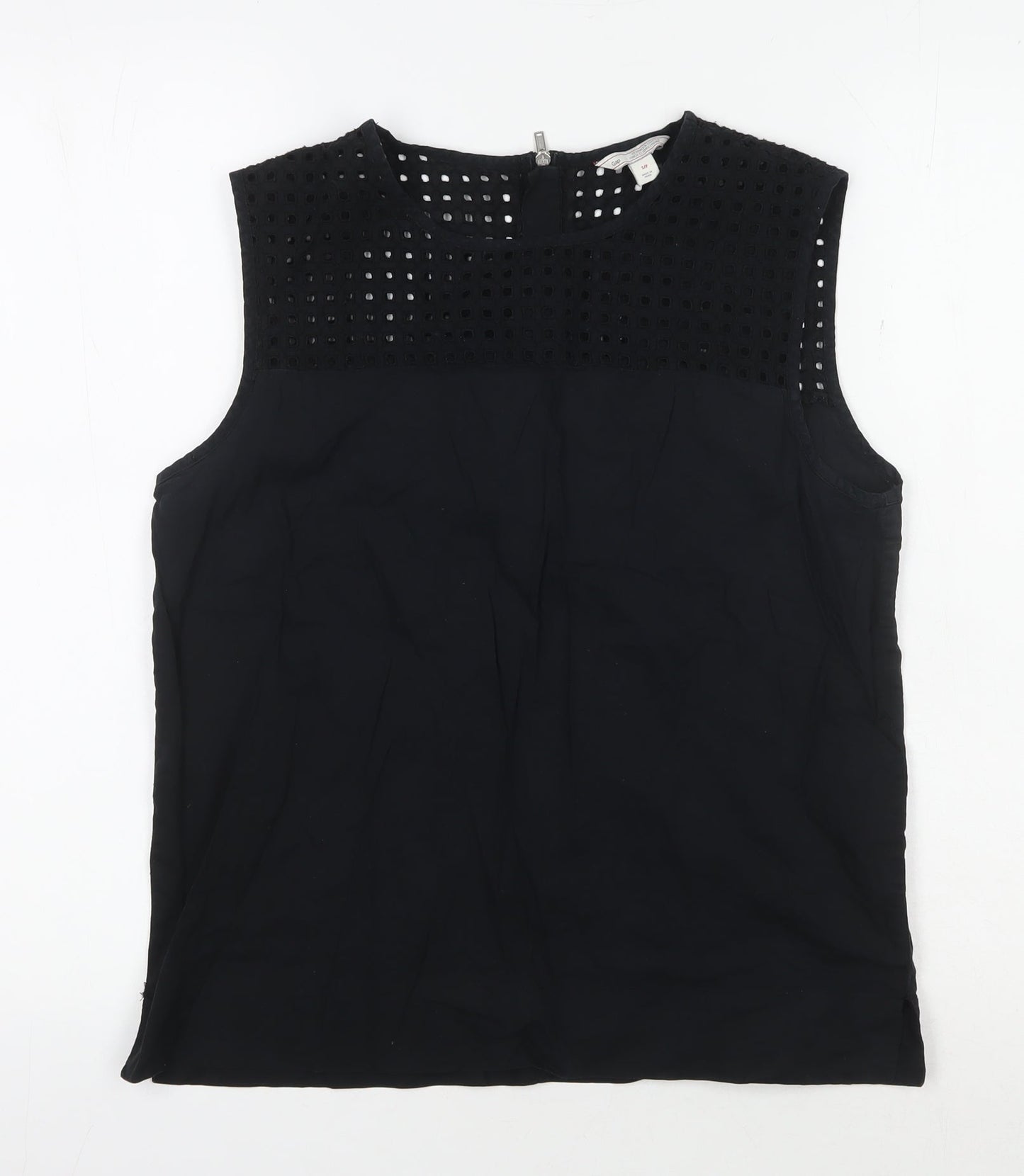 Gap Women's Black Sleeveless Blouse - S