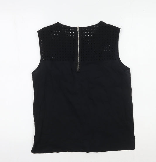 Gap Women's Black Sleeveless Blouse - S