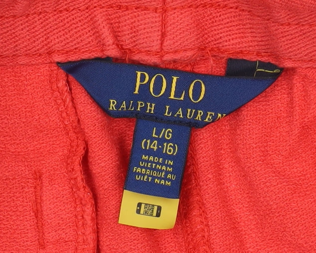 Polo Ralph Lauren Red Unisex Chino Shorts L