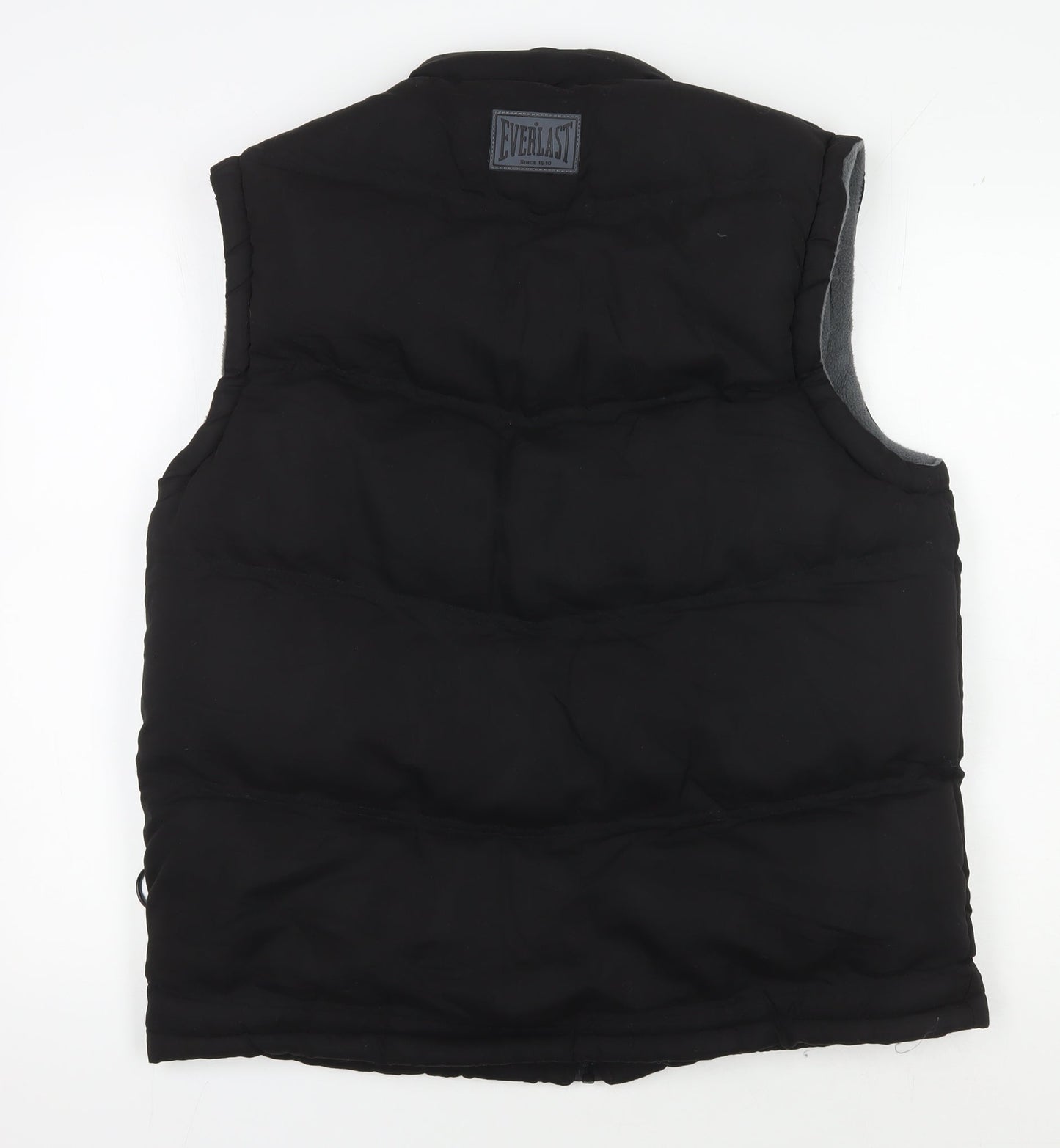 Everlast Men's Black Puffer Waistcoat L - Warm & Stylish