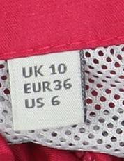 Craghoppers Women’s Red Waterproof Hooded Jacket Size 10