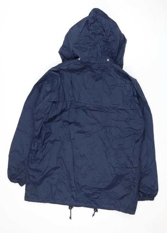 Peter Storm Men's Blue XS Rain Coat Hooded Waterproof Jacket