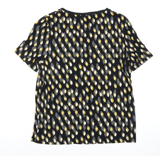 Jaeger Women's Multicoloured Geometric T-Shirt S