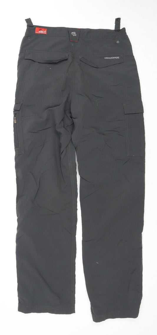 Craghoppers Men's Black Cargo Trousers M