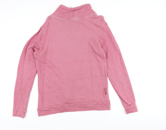 Mountain Warehouse Women’s Pink Knit Pullover Sweatshirt, Size 16