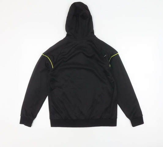 McKenzie Boys Black Full Zip Hoodie 10-11 Years
