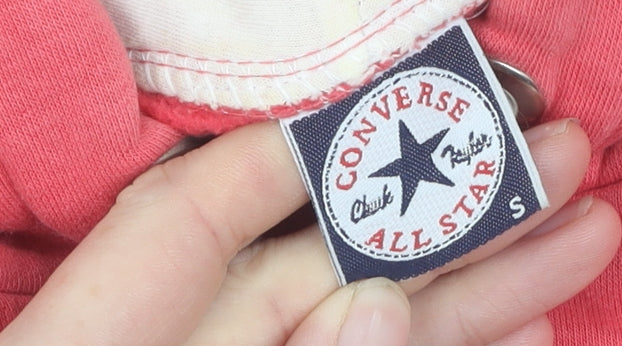 Converse Unisex Pink S Pullover Hoodie