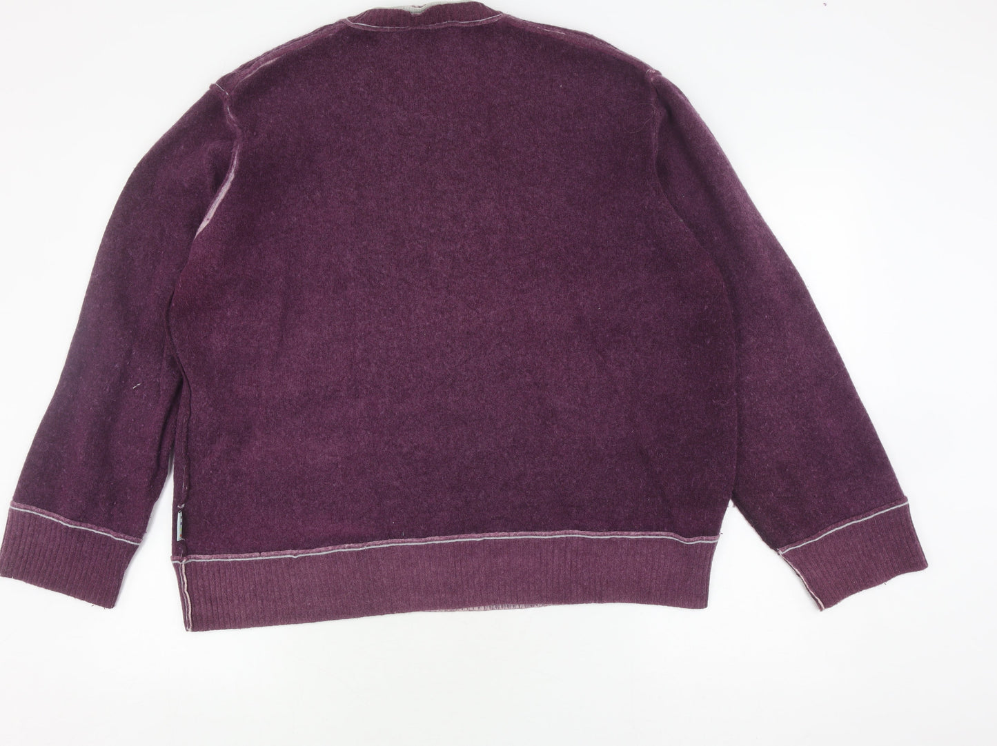 Fat Face Women's Purple 2XL Pullover Jumper