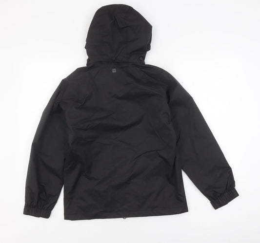 Mountain Warehouse Boys Black Parka Jacket 11-12Y Waterproof