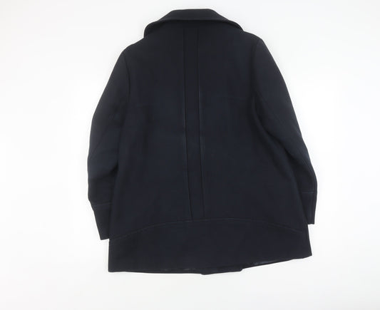 Jasper Conran Women's Black Pea Coat Size 14