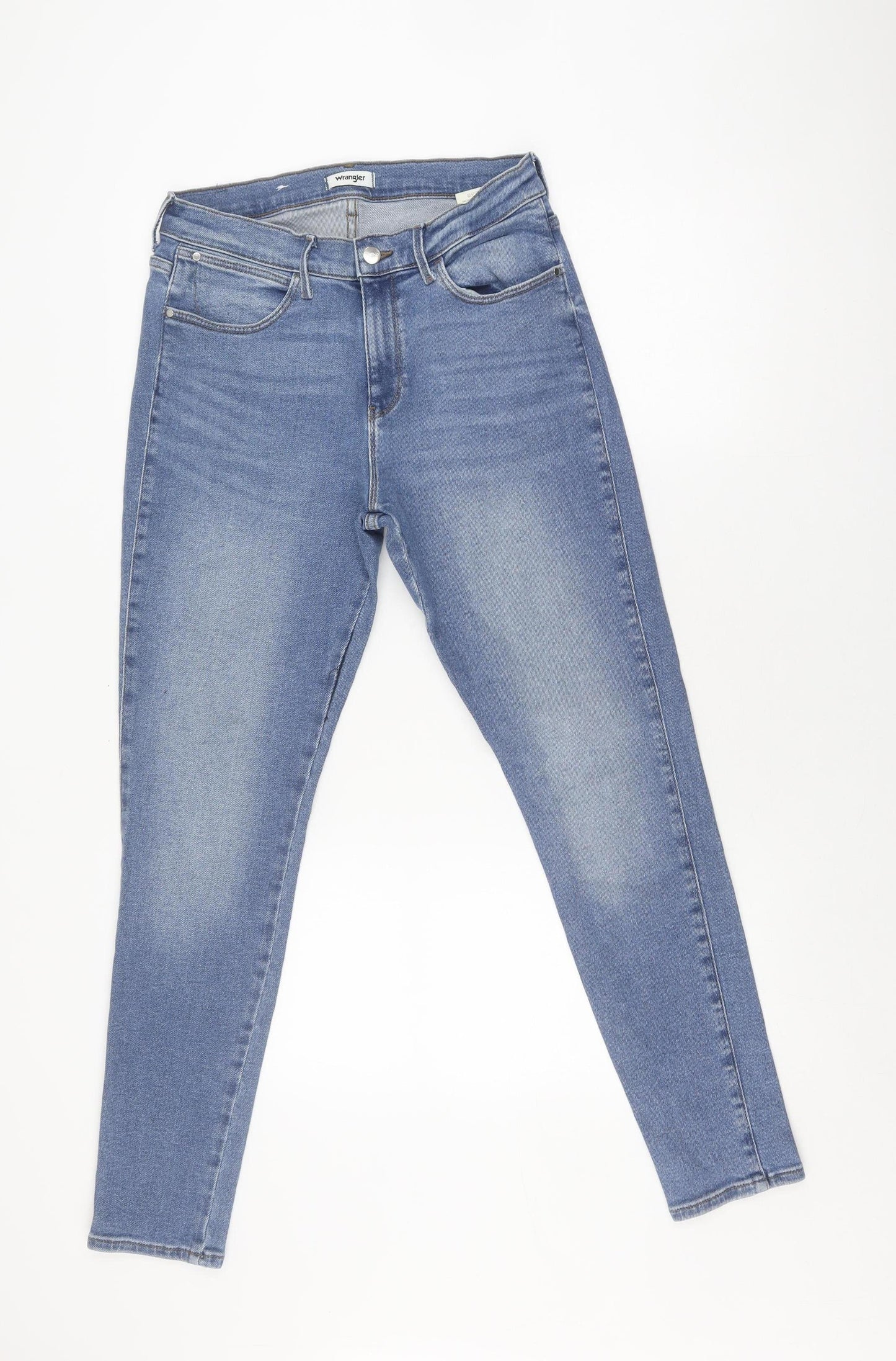 Wrangler Women's Blue Skinny High Rise Jeans Size 10