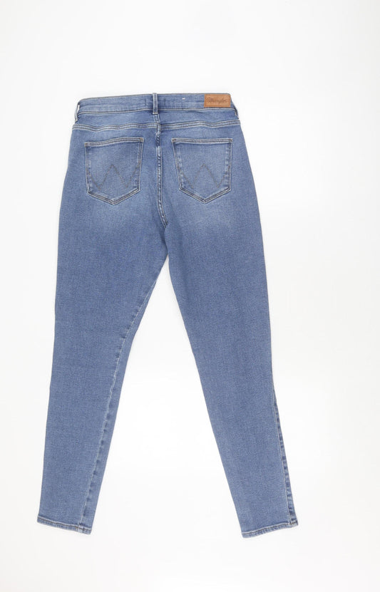 Wrangler Women's Blue Skinny High Rise Jeans Size 10