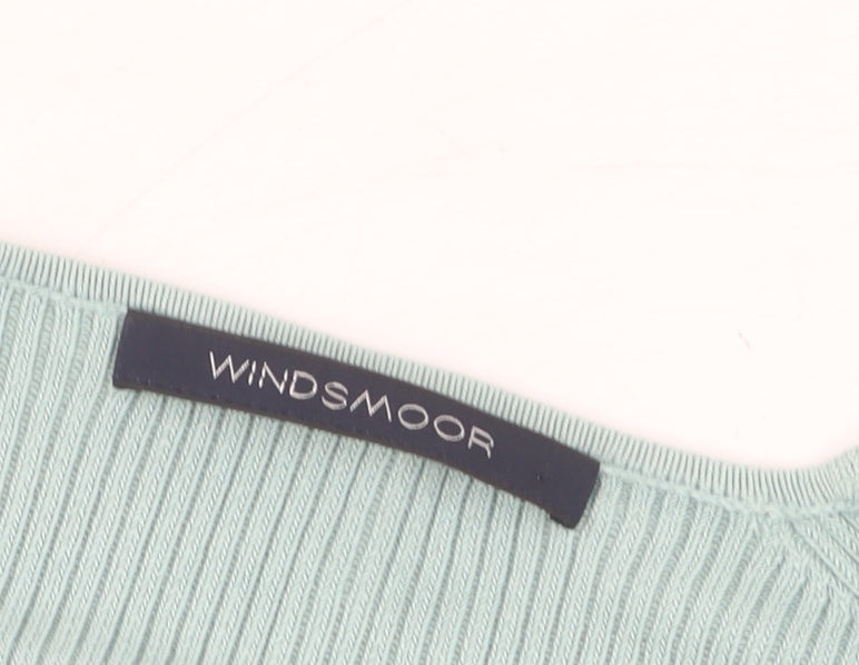 Windsmoor Women's Green Knit Tank M