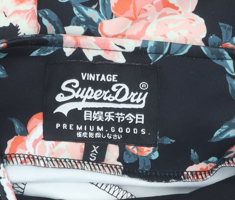 SuperDry Women's Multicoloured XS Floral Slip Dress