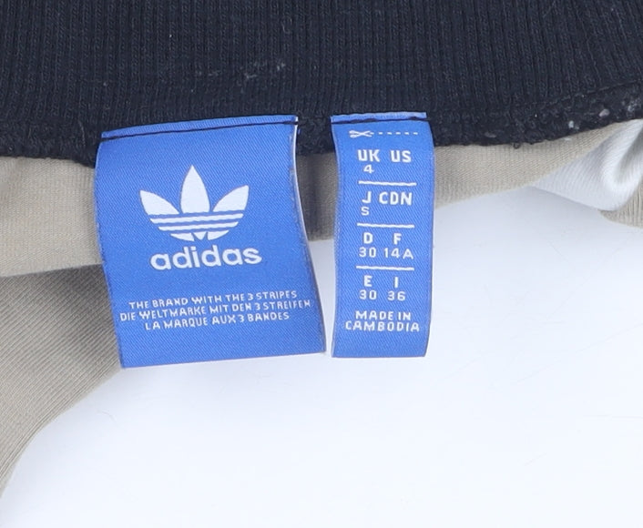 Additional view of adidas Women's Multicoloured Cropped T-Shirt, size 4