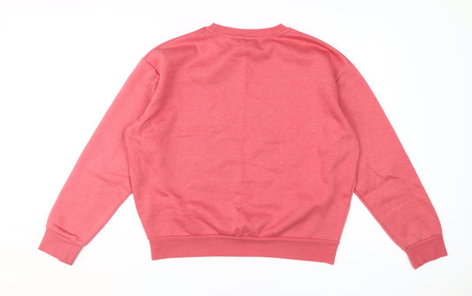 Disney Women's Pink Minnie Mouse Sweatshirt, Size S