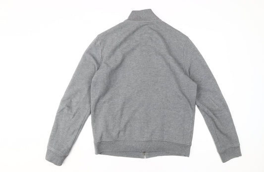 Lacoste Men's Grey Full Zip Sweatshirt M