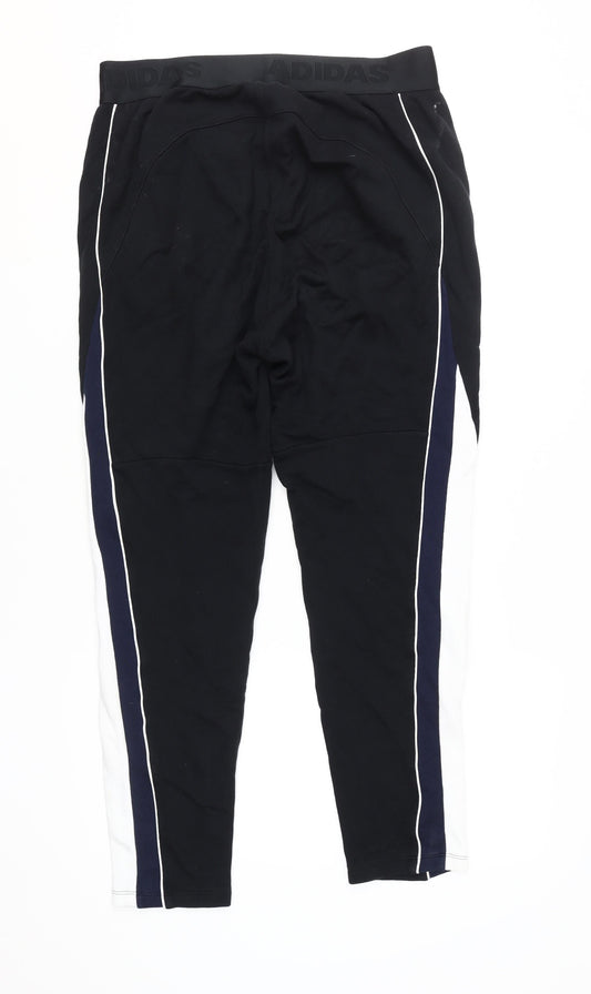 Adidas Women's Black Joggers Size 12 - Casual Comfort